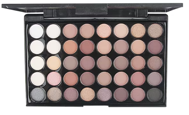 40 Colors Eyeshadow Palette Neutral